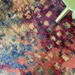 6’2 Round Barcelona Collection Carpet- Brand New!