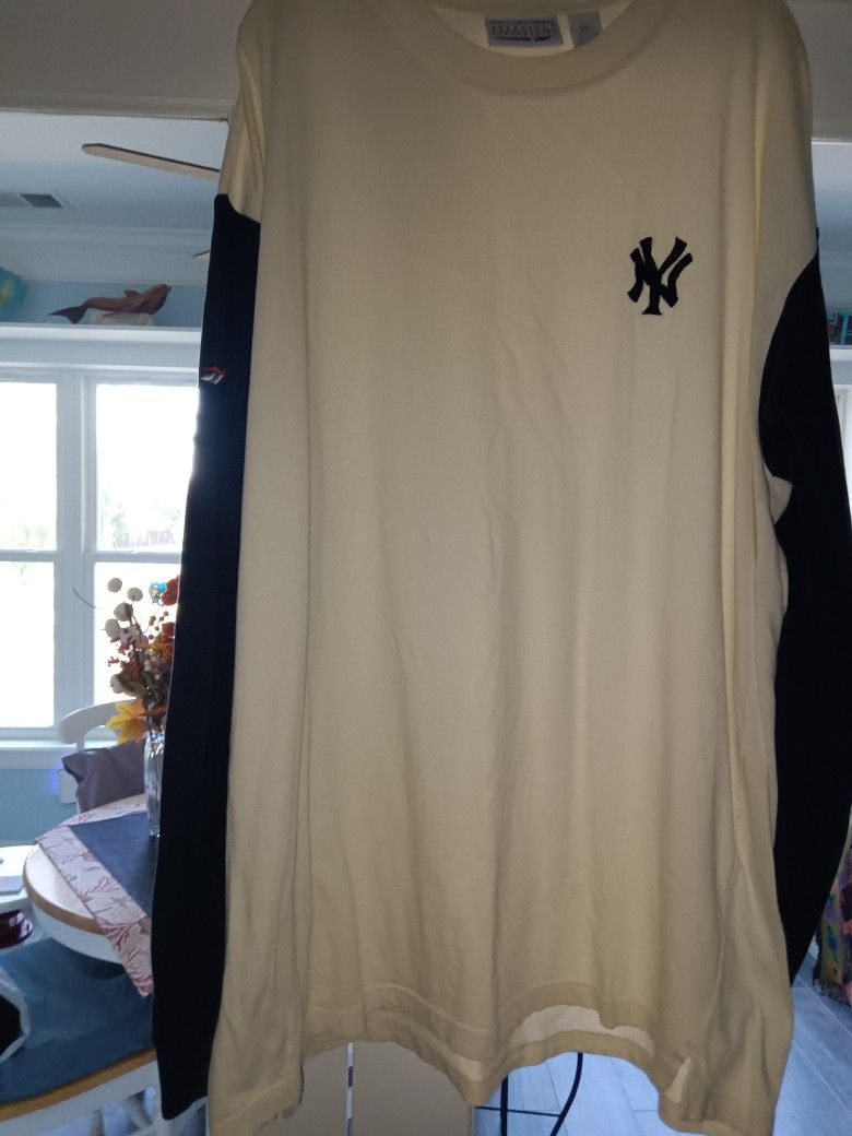 Awesome Yankee Blue And White Jersey - 2 XL