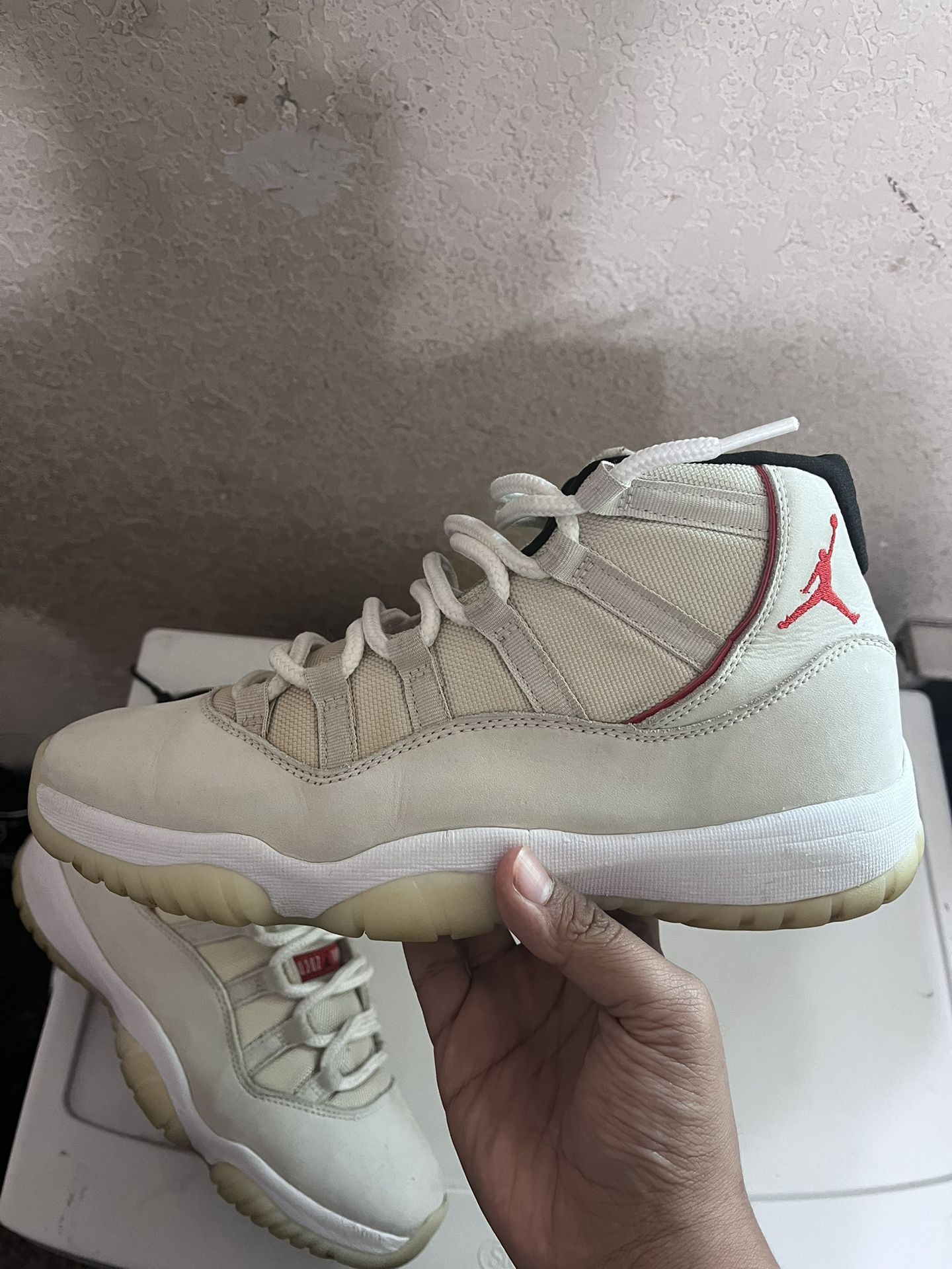 Jordan 11s Platinum Tint
