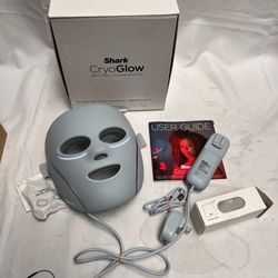 Shark - CryoGlow Cooling + LED Anti-Aging & Skin Clearing Face Mask