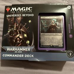 MAGIC THE GATHERING commander deck Necron Dinasties 