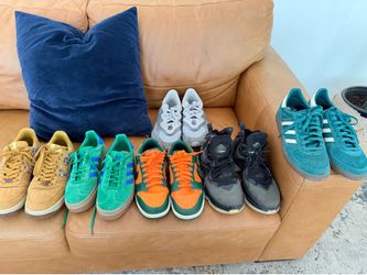 Nike and addidas sneakers