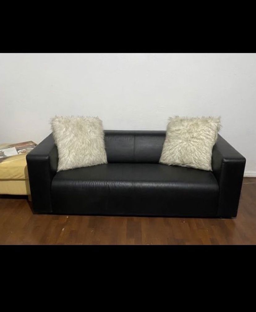 Black Ikea Sofa