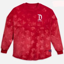 Disneyland Plush Mickey Icon Spirit Jersey - Red