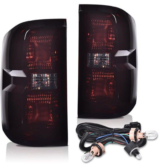 2014-2019 GMC/Chevy truck smoked taillights