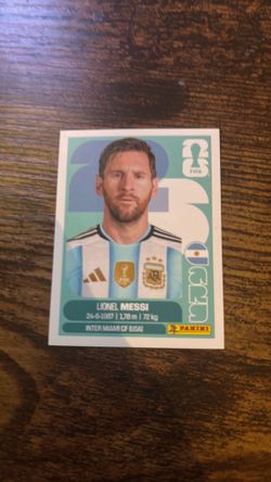 Messi World Cup sticker