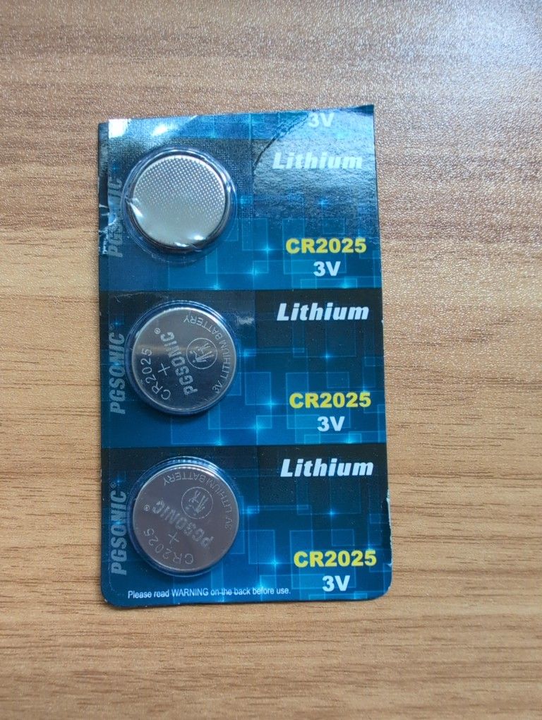 CR2025 Coin Battery - $1 each