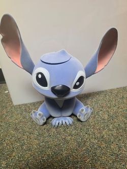 Disney Lilo & Stitch Flocked Popcorn Bucket & Drink Sipper