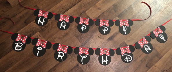 Minnie Mouse Banner