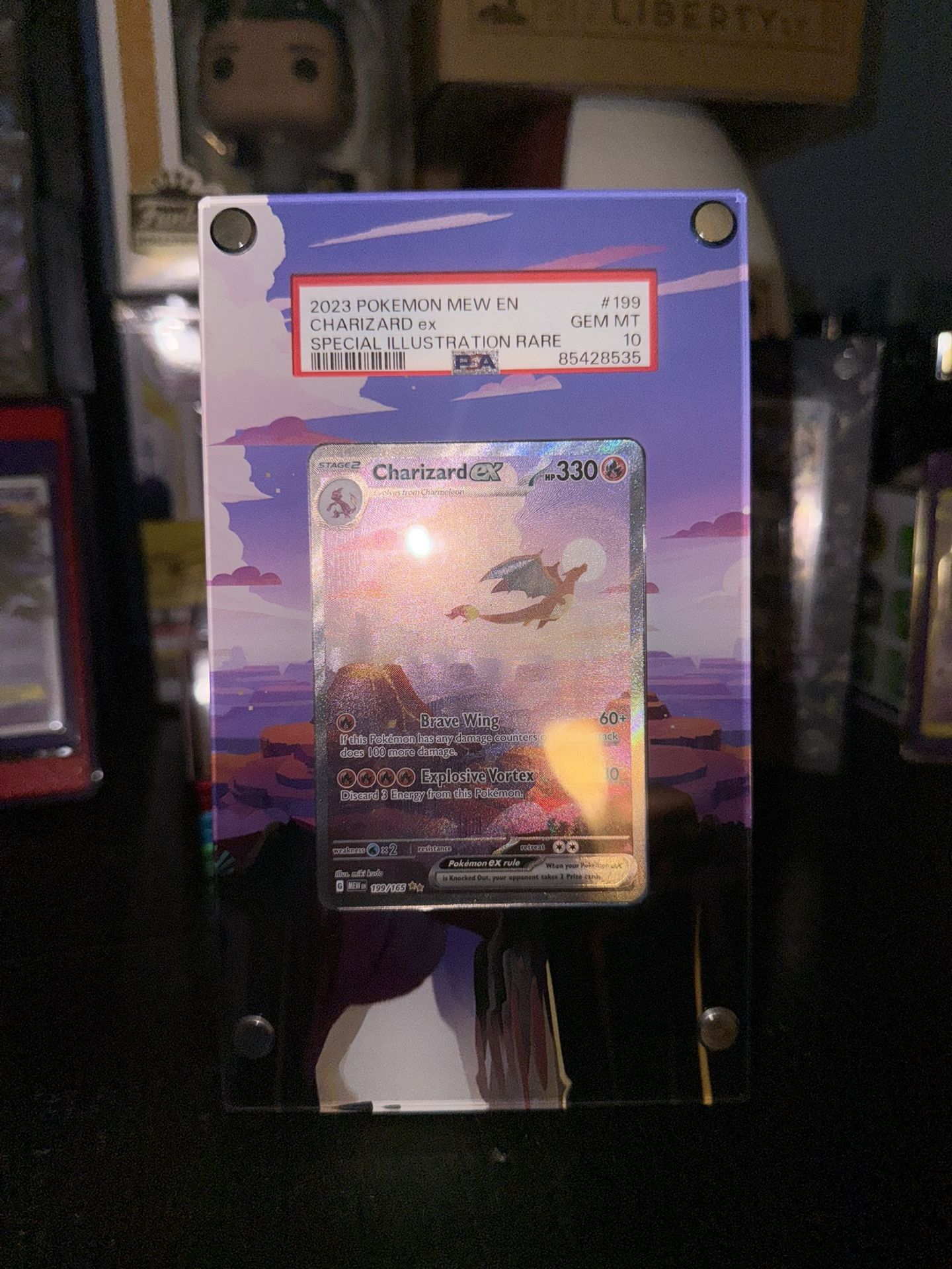 PSA 10 Charizard 151 SIR