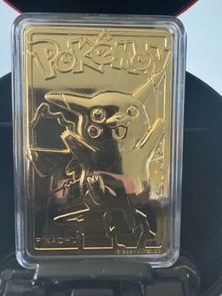23k Gold Pikachu