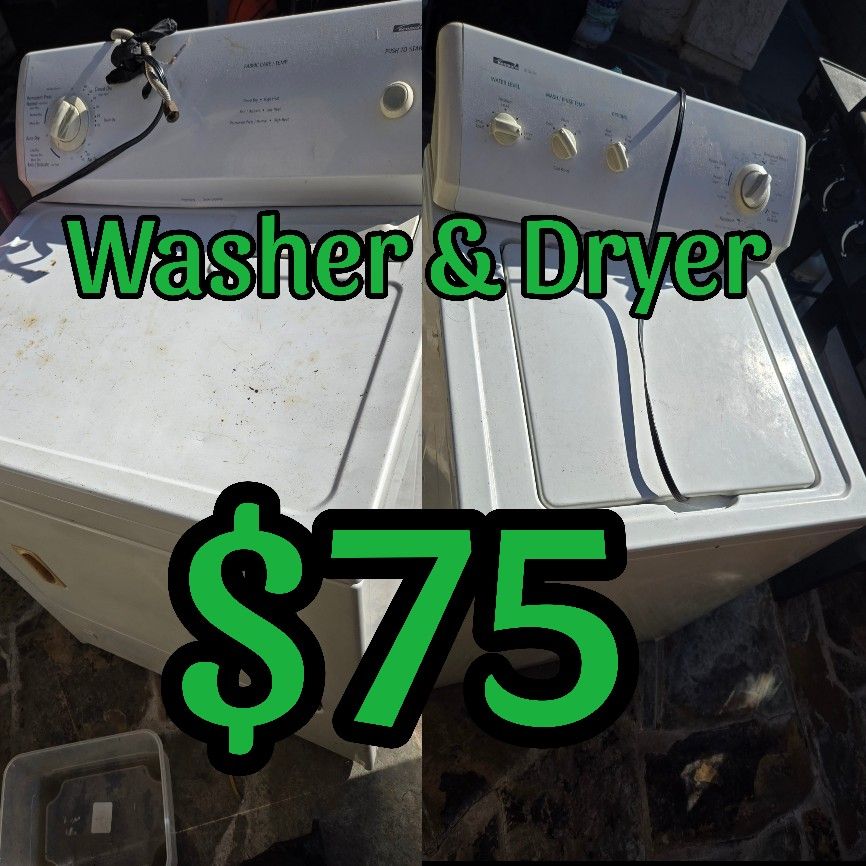 Washer And Dryer