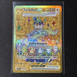 Terapagos ex Pokemon Card 