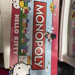 Sanrio Hello Kitty Monopoly Collector's Edition Board Game Hasbro Sanrio