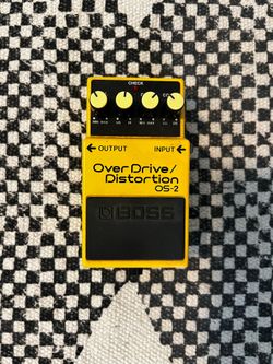 Boss Overdrive Distortion Pedal OS-2