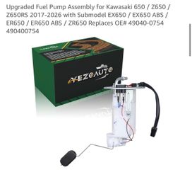 Yezoauto Fuel Pump Assembly for Kawasaki 650