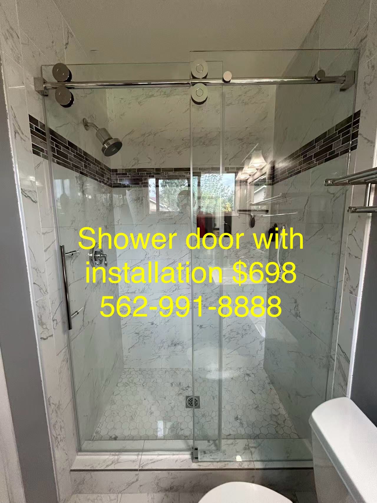 Sliding Shower Glass Door Shower Enclosure
