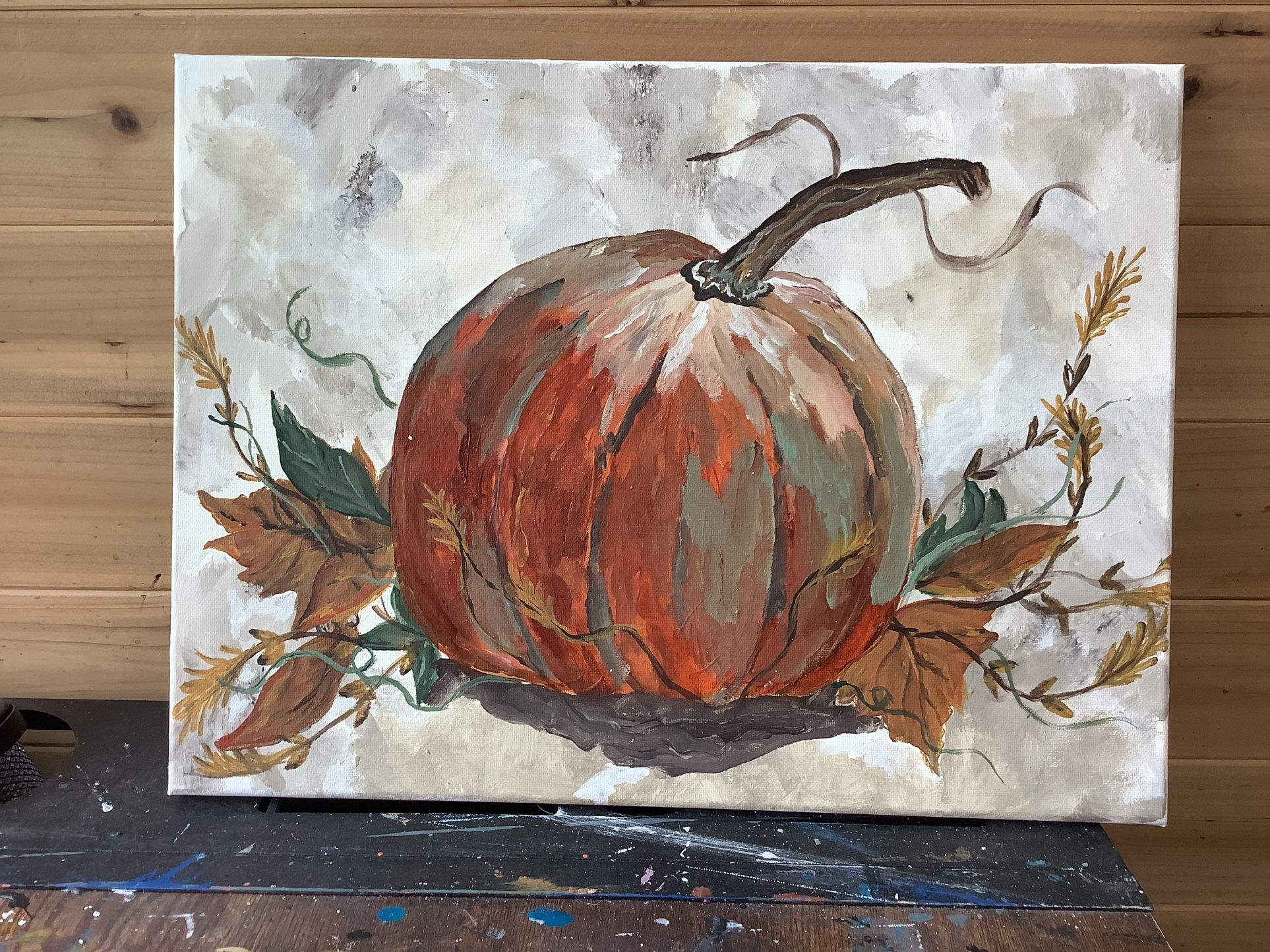 Pumpkin Original Painting