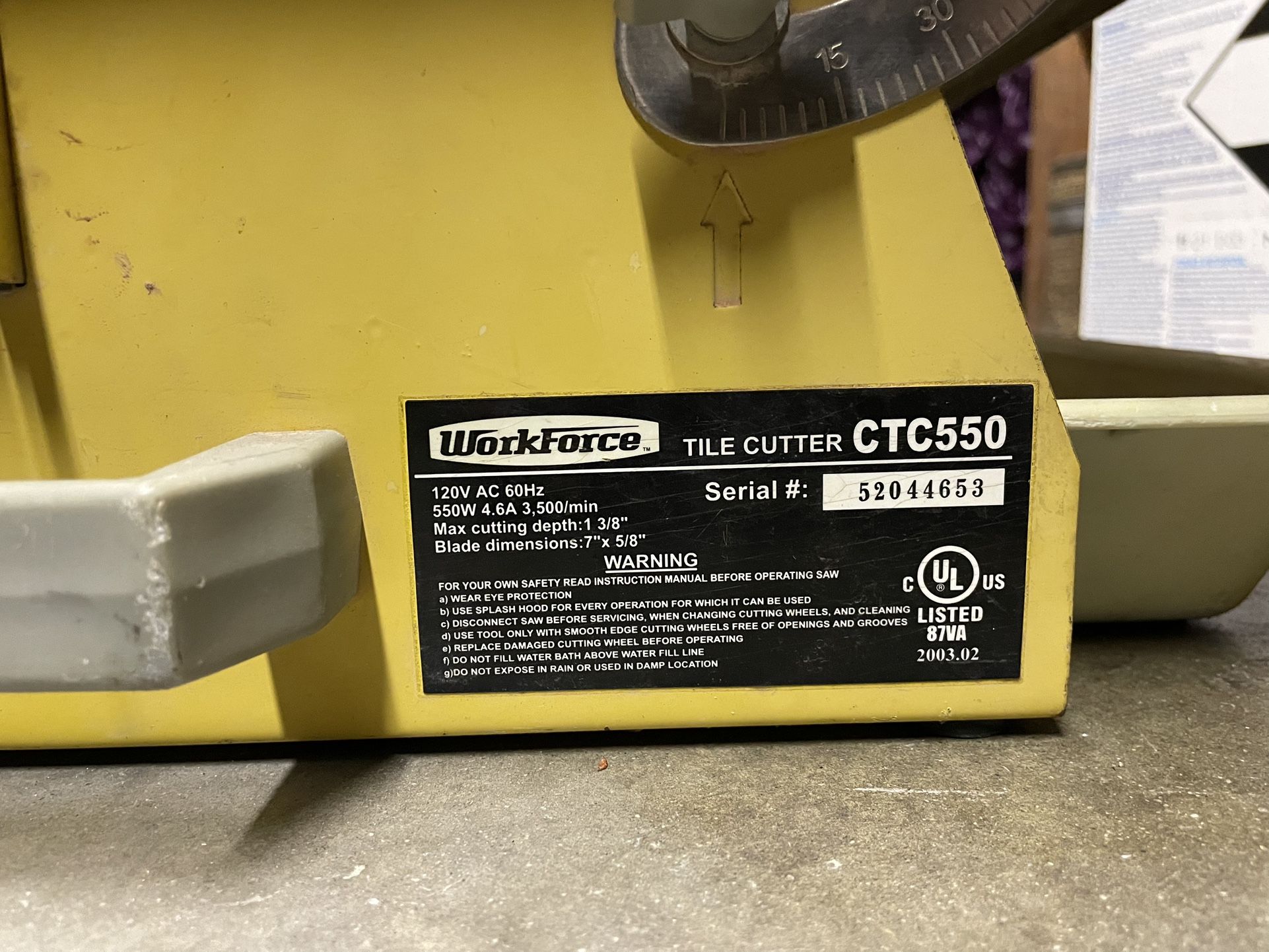 Tile/Ceramic Cutter