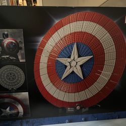 Captain America Lego Shield