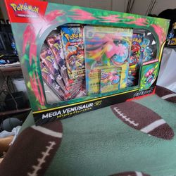 Mega Venusaur Ex Premium Collection Box