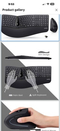 Perixx Ergonomic Keyboard And Mouse