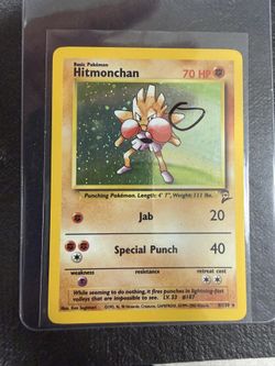 Pokemon, Hitmonchan - Base Set 2 (Holo)