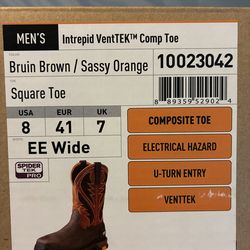 Mens Ariat work boot size 8