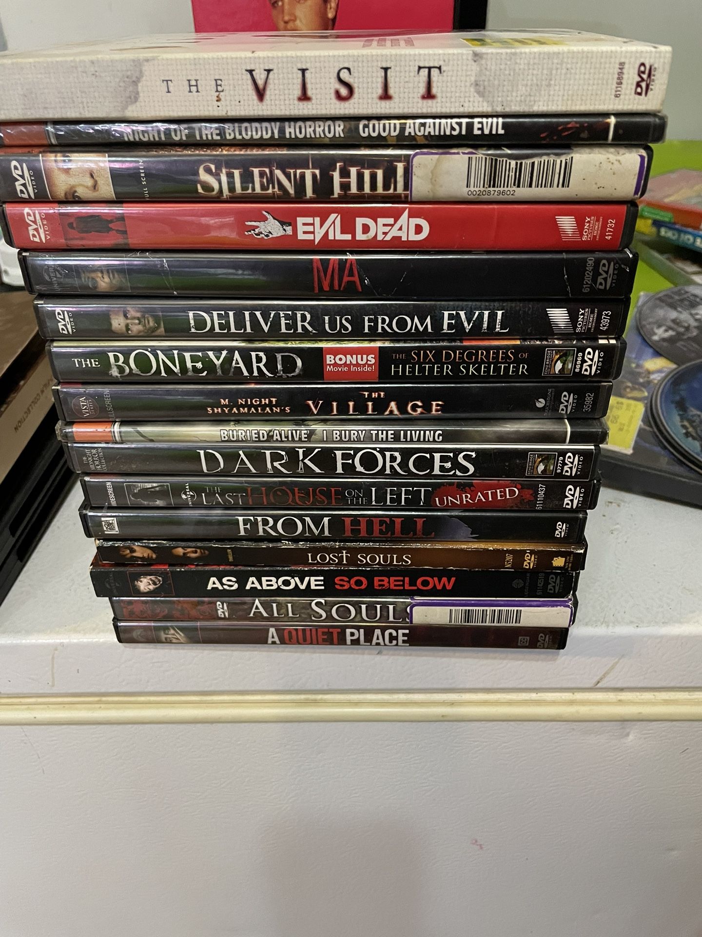 Horror DVDs