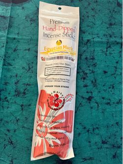 premium hand dipped insense sticks egyption must approx (100) 11in sticks