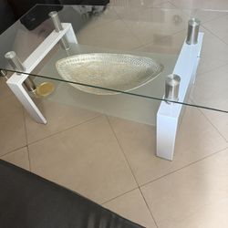 Glass Center Table 