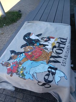 SeaWorld Vintage Blanket 