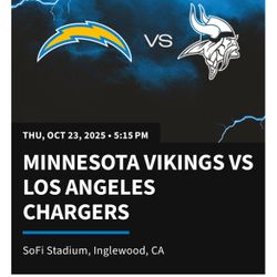 LA Chargers v. Minnesota Vikings