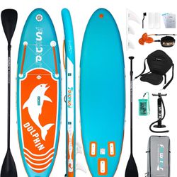 Inflatable Paddle Boards Stand Up-Paddleboard Wide Stable with Premium SUP-Paddle-Board Accessories