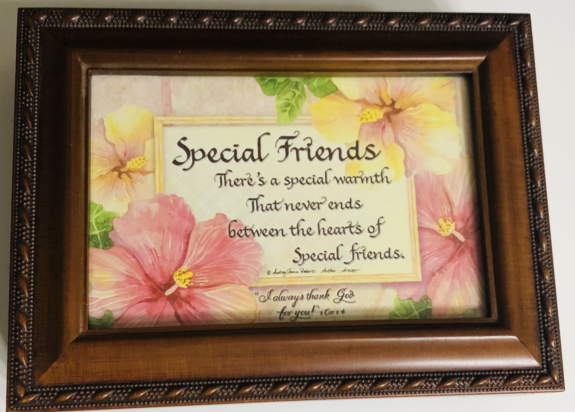 Charming Vintage Musical Jewelry Box