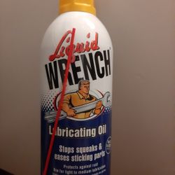 Liquid Wrench Lubricating Oil. Stops Squeaks. New. 11 Oz.