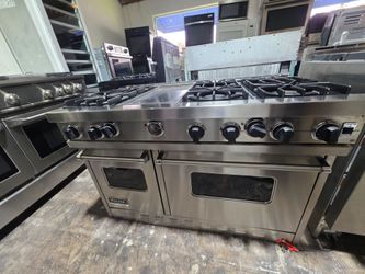 48" VIKING GAS RANGE STAINLESS STEEL