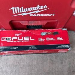 Milwaukee Fuel M12 (3/8 Right Angle Impact Wrench W/friction Ring (NEW) 