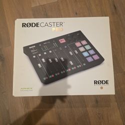 RODE RØDECaster Pro – NEW (Open Box), Never Used, Original Box – New, Original Box