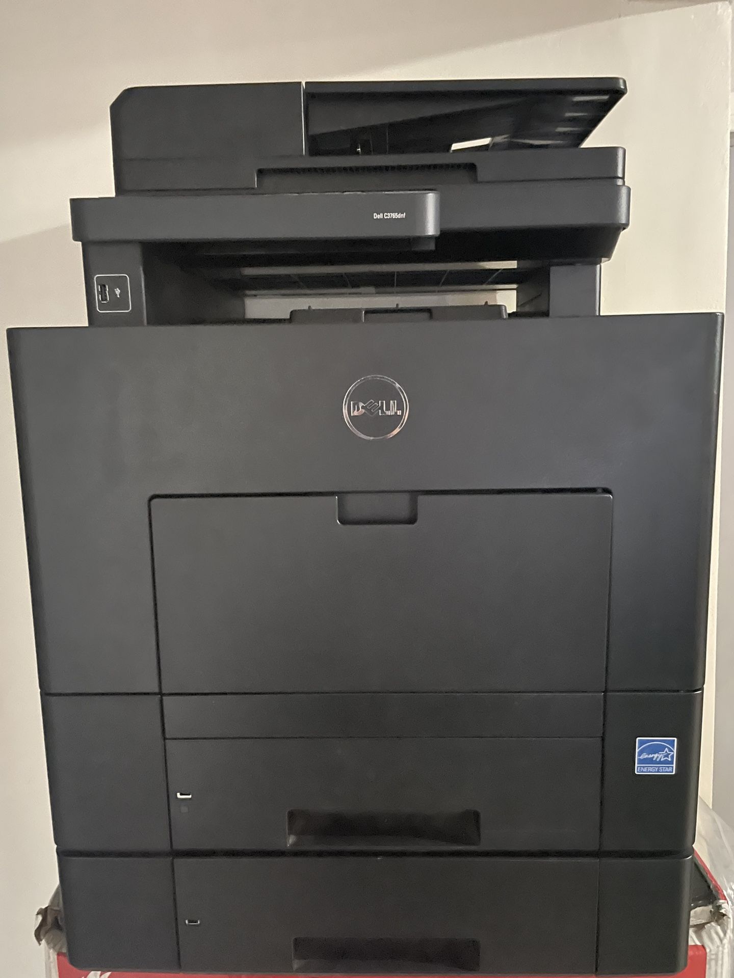 DELL C3765DNF 4-IN-1 SCANNER COPIER FAX MULTIFUNCTION COLOR LASER PRINTER N1NK7