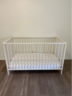 IKEA gulliver crib and mattress