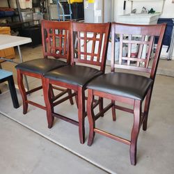 Counter 3-Counter Height Chairs