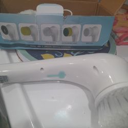 Handheld Rechargeable Spin Brush Cleaning