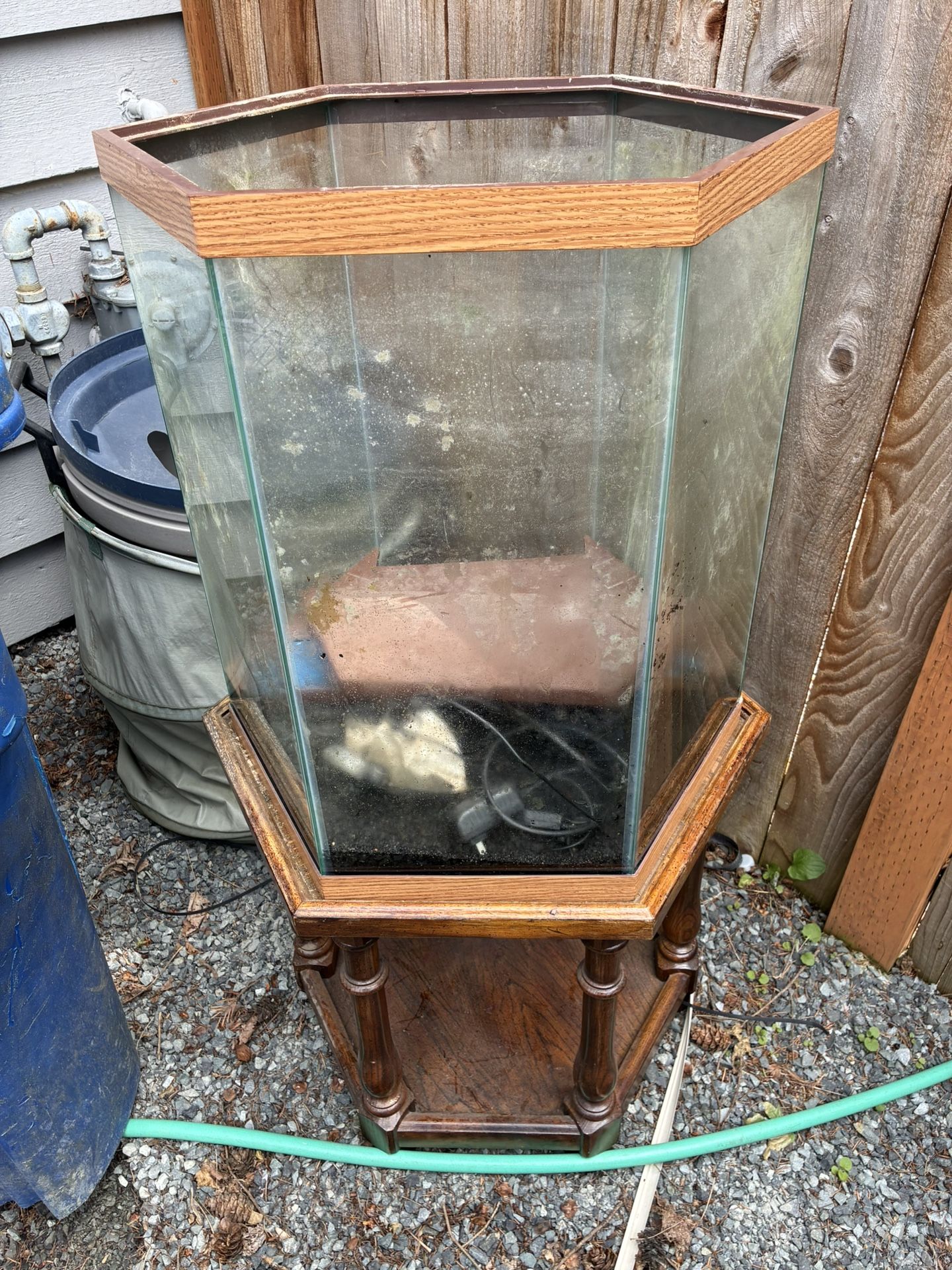 35 Gallon Hex Aquarium