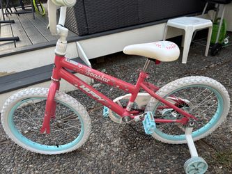 Huffy Seastar Kids Bike with Training Wheels