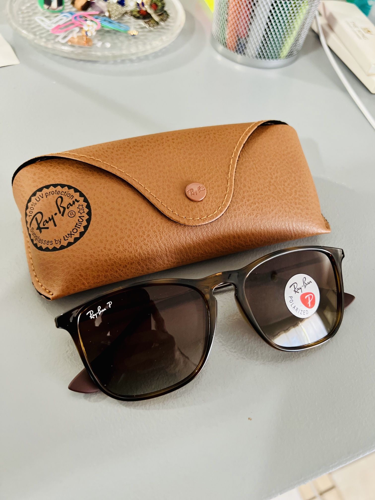 Chris NEW POLARIZED Ray Ban Sunglasses Original