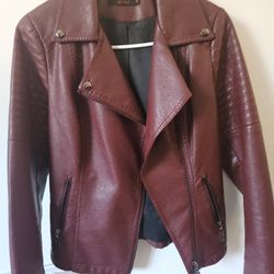 Red Leather Jacket 