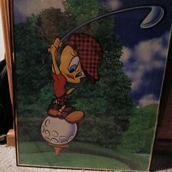Tweety Bird Framed Poster