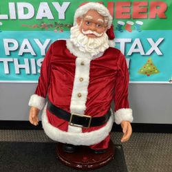 Animated Dancing Santa Decoration