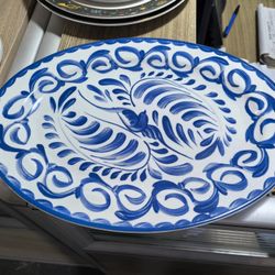 Porcelain Plate 14in